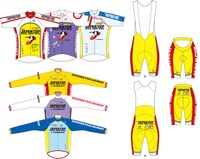 「弱虫ペダル」とジャパンカップのコラボウェア。