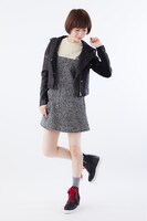 ニコラス・ブラウンモデルインヒールスニーカー