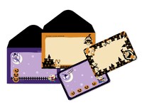 「ハロウィンメッセージカードセット」