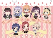 グッドスマイル×アニメイトカフェ限定商品の「ご注文はうさぎですか??」クリアファイル。