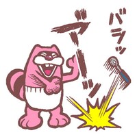 LINEスタンプ「最近の赤さん」のサンプル。