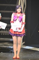 「大卒業式」より、セーラーマーズ／火野レイ役の七木奏音。