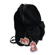 「こまぐるみ ふわふわフェルトキーホルダー」の使用例。