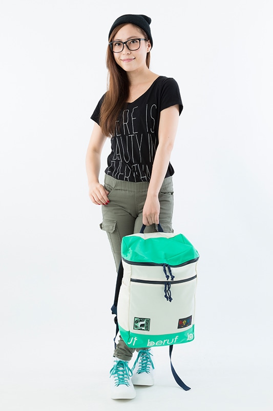 青葉城西高校モデルの着用例。