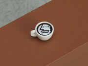 「ねんどろいど チノ」特典のパーツ「ラテアートコーヒー。」