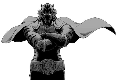 「TIGER MASK—シャドウ・オブ・ジャスティス—」のイラスト。