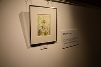 ギャラリー蔵に展示されていた「ポーの一族」の複製原画。
