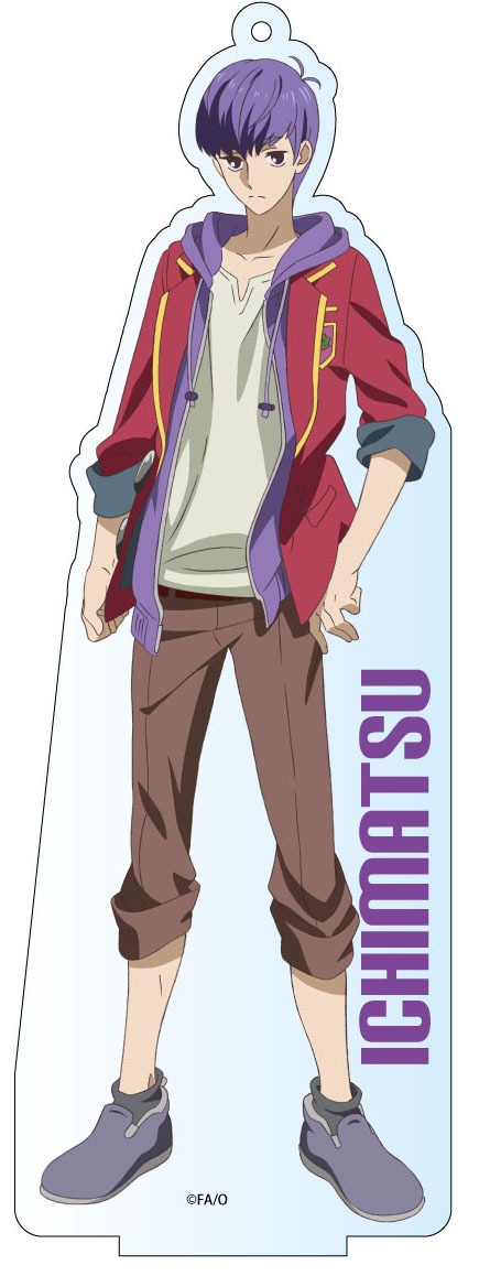 「おそ松さん デカアクリルスタンド 一松 制服ver」