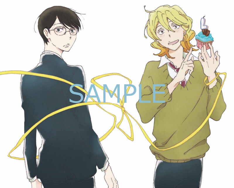 「同級生」第2弾限定特別鑑賞券（佐条利人Birthday Ver.）のイラスト。