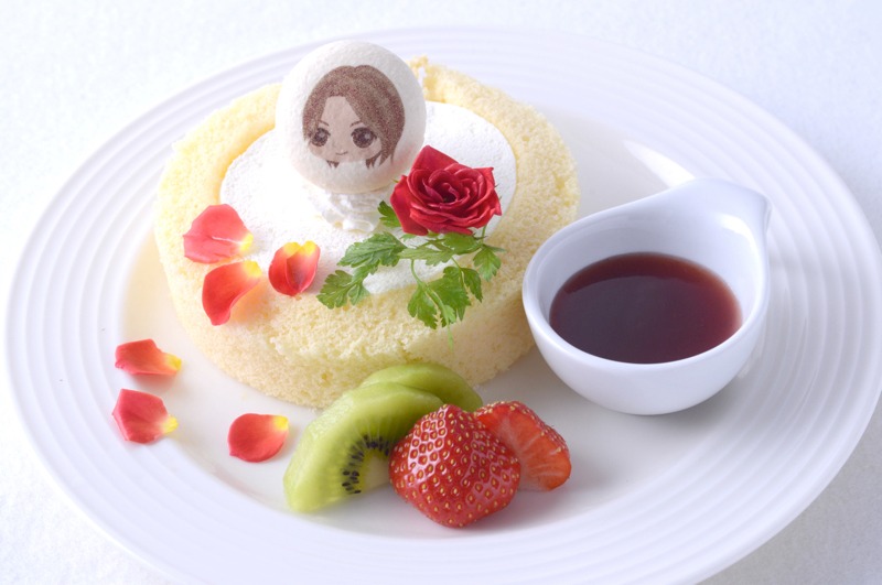 美作あきらのロールケーキセット（後半メニュー）