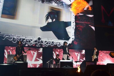 「MBSアニメフェス2015」の「黒執事」パートに登場したシド。