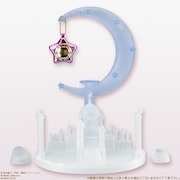 「ミニチュアリータブレット ～ムーンキャッスルアクセサリースタンド～」の使用例。