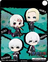 限定チケットを購入するとプレゼントされるオリジナルパスケース（SD キャラ ver.2）。