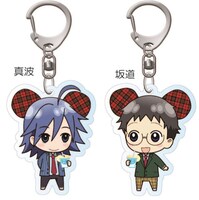「シークレットアクリルキーホルダー」の真波山岳と小野田坂道。