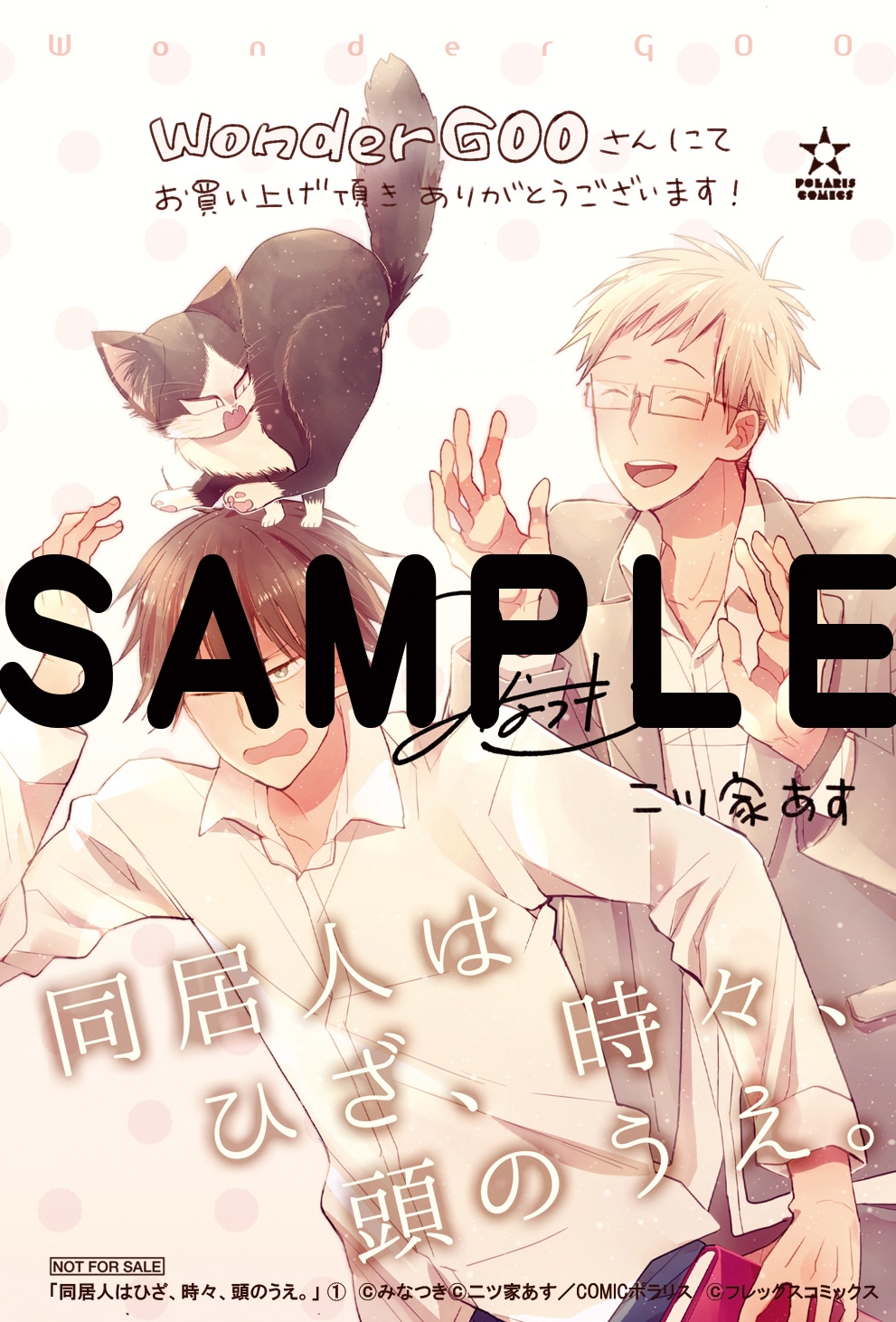 WonderGOOにて配布される購入特典のサンプル。