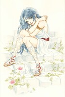 「クリスタル☆ドラゴン」のスマートフォンケースに使用されたイラスト。