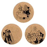 「ジョジョの奇妙な冒険 スターダストクルセイダース × TOWER RECORDS コルクコースター3枚セット」の1種。