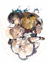 「虚構推理」のイラスト。