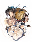 「虚構推理」のイラスト。