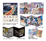 「シティーハンター生誕30周年記念フレーム切手セット」の収録内容。(c)北条司/NSP1985