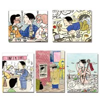 会場で販売されるキャンバスパネル。