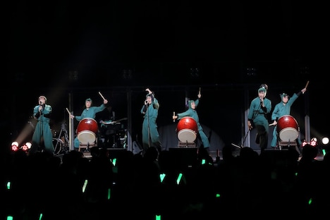 200回公演記念コンサート「忍術学園 学園祭」の様子。