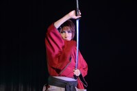 早霧せいな演じる緋村剣心。