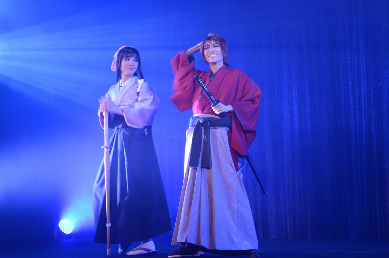 神谷薫と緋村剣心。