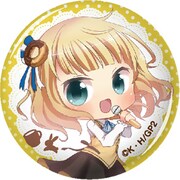 期間中に「どん兵衛」を2個購入した人にプレゼントされる数量限定の缶バッジ。