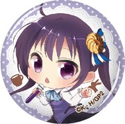 期間中に「どん兵衛」を2個購入した人にプレゼントされる数量限定の缶バッジ。