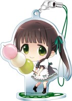 11月17日から販売される「スタンド付きアクリルストラップ」。