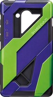 「エヴァンゲリオン スマートフォン」のケースデザイン。