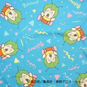 ガッチャン柄のアップ。