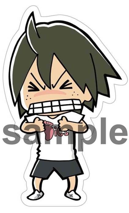 会場で販売される「ダイカットメッセージカード」の1種（山口）。