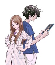 「ラジエーションハウス」のカラーカット。(c)横幕智裕・モリタイシ／集英社