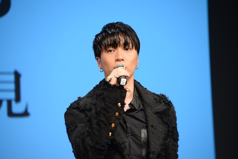 松下優也（X4）。「人気マンガでありながら初のミュージカル化ということで、新しいことするのはとても楽しみ」と語っていた。