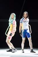 「舞台『弱虫ペダル』IRREGULAR ～2つの頂上～」東京公演ゲネプロのオフィシャル写真。