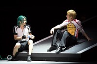 「舞台『弱虫ペダル』IRREGULAR ～2つの頂上～」東京公演ゲネプロのオフィシャル写真。