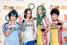 「舞台『弱虫ペダル』IRREGULAR ～2つの頂上～」囲み取材のオフィシャル写真。