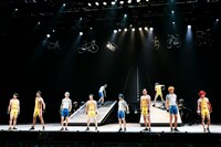 「舞台『弱虫ペダル』IRREGULAR ～2つの頂上～」東京公演ゲネプロのオフィシャル写真。