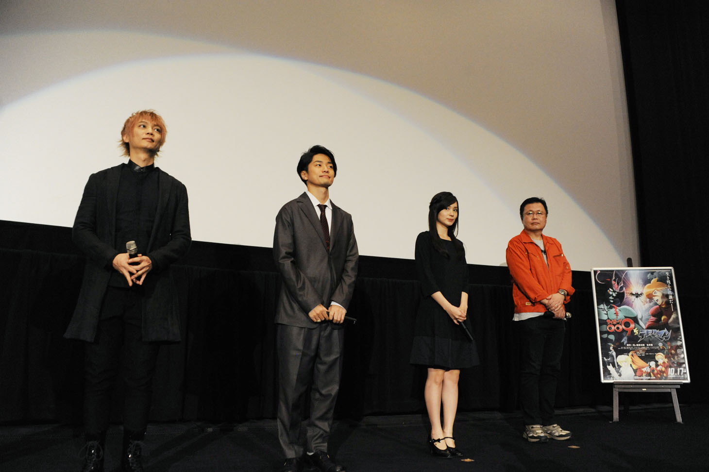 左から浅沼晋太郎、福山潤、M・A・O、川越淳。