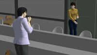 実際の役者の演技をCGに起こしたもの。(c)北条司/NSP 1985