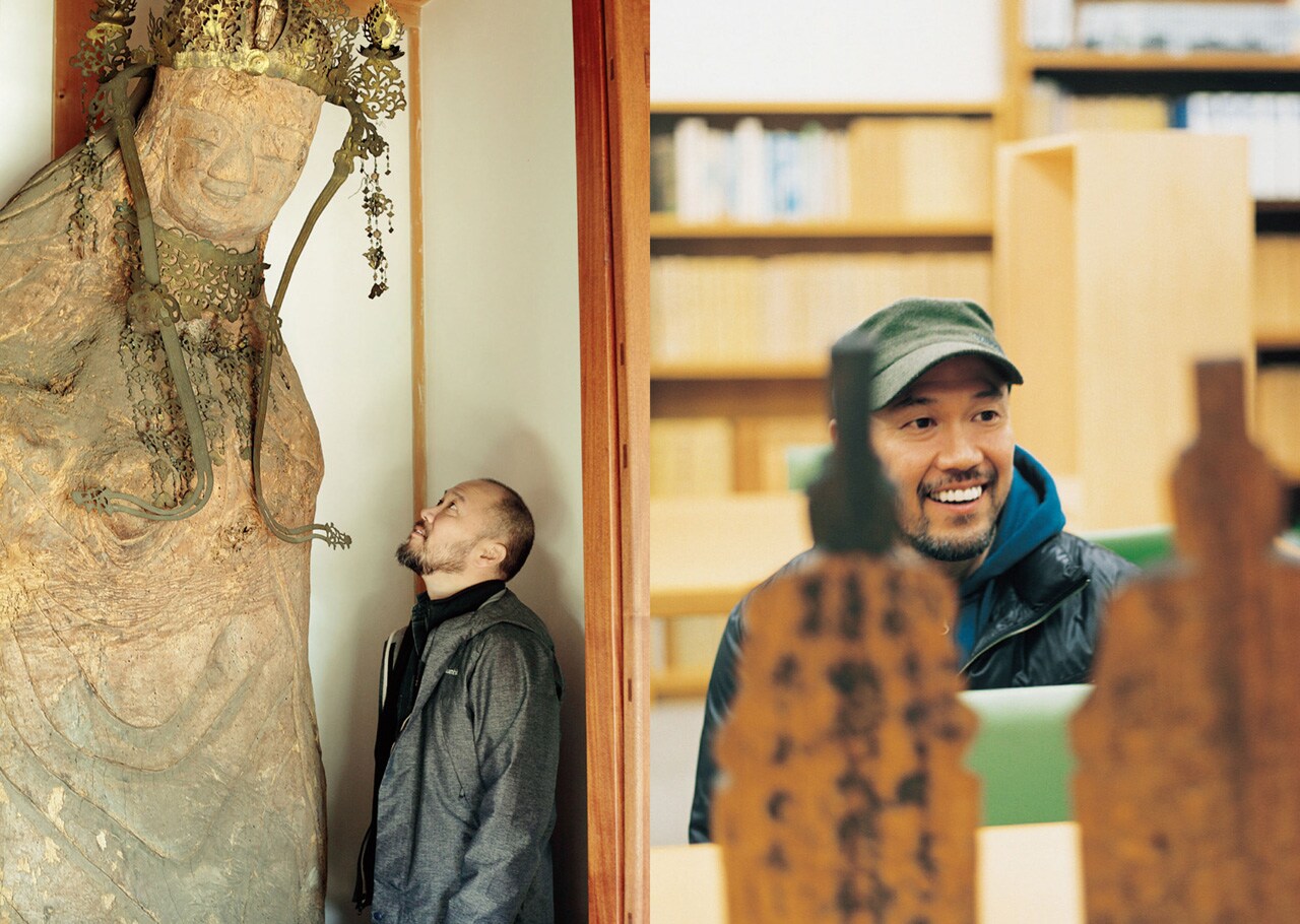 12万体の仏像を彫った僧侶の足跡を、井上雄彦がたどる旅の記「円空を旅する」