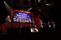 生アフレコの様子。