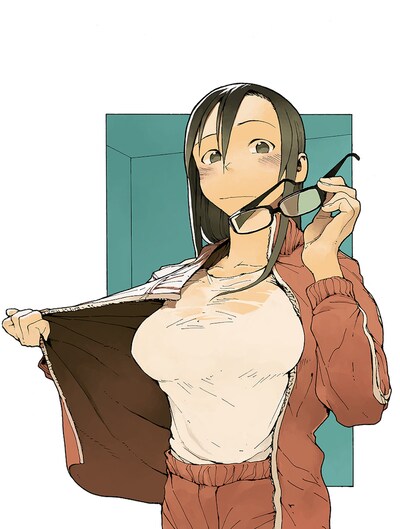 サキュバスの早紀絵先生が描かれた「亜人（デミ）ちゃんは語りたい」のイラスト。