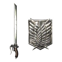 「調査兵団・半刃刀身I（片手剣）」