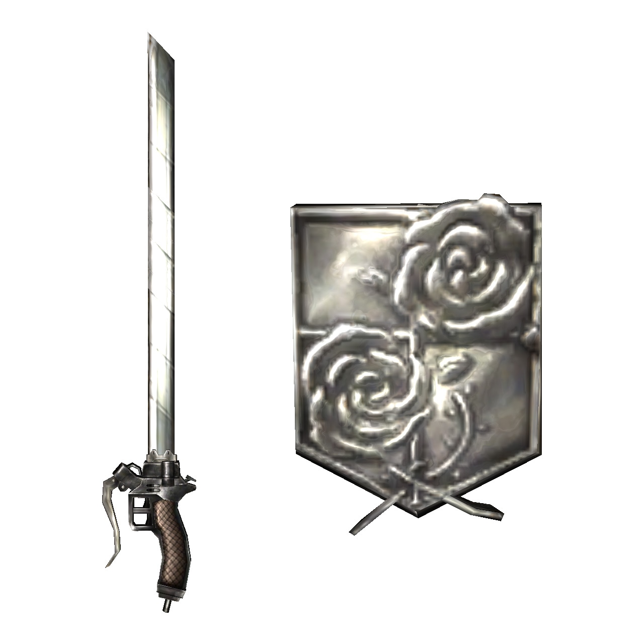 「駐屯兵団・半刃刀身I（片手剣）」