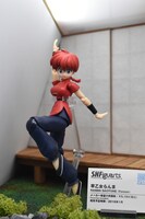 「らんま1/2」の「S.H.Figuarts 早乙女らんま」（左）。