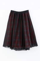 「RADIO EVA DUO チェック柄チュールスカート アスカモデル」は10584円。