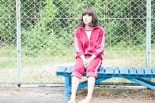 玉城裕規が演じる、忍者部部長の女生徒・笹山香織。(c)2016三家本礼・KADOKAWA刊/VAP